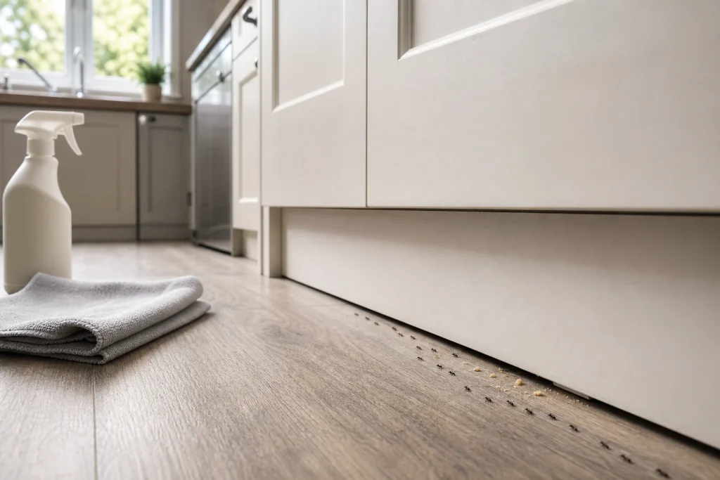 Why ants keep returning after you clean the kitchen